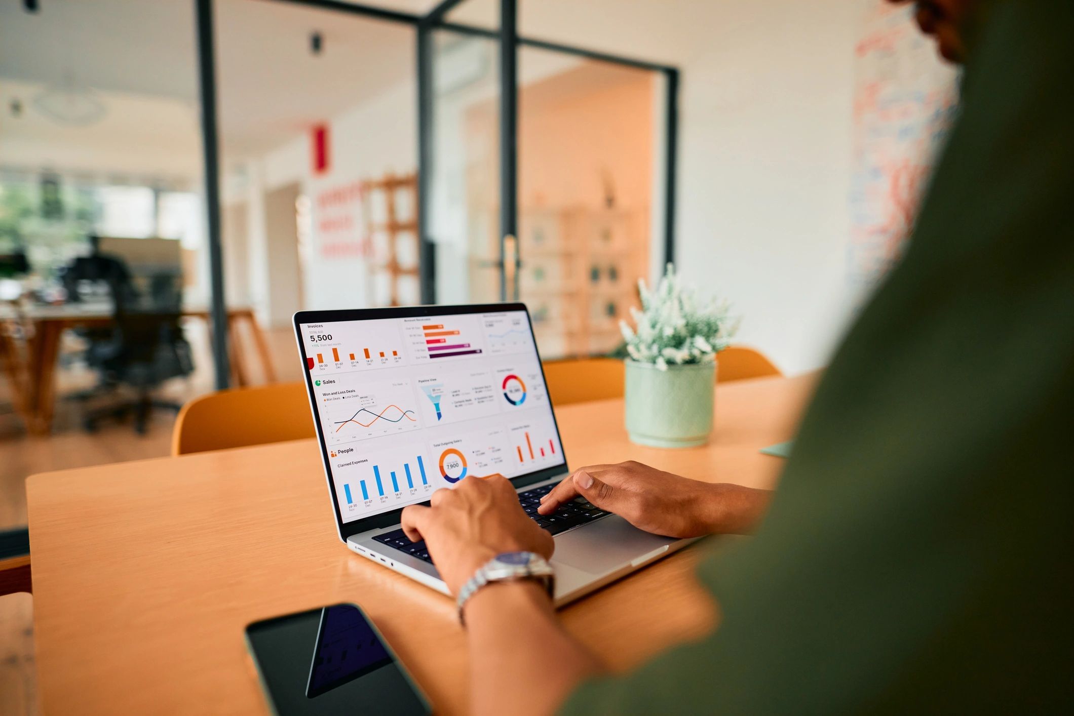 digital marketing workspace